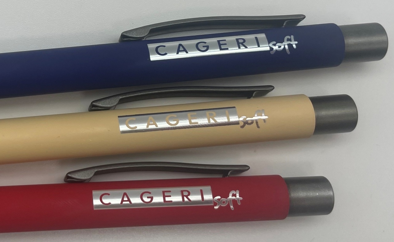 ADO™ CAGERI SOFT Metal ballpoint pen 5 ADO™ CAGERI SOFT Metal ballpoint pen - imagine 5