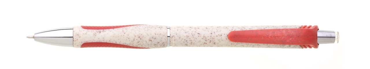 ADO™ VENDI Straw/plastic ballpoint pen, 0,5 mm microtip 3 ADO™ VENDI Straw/plastic ballpoint pen, 0,5 mm microtip - imagine 3