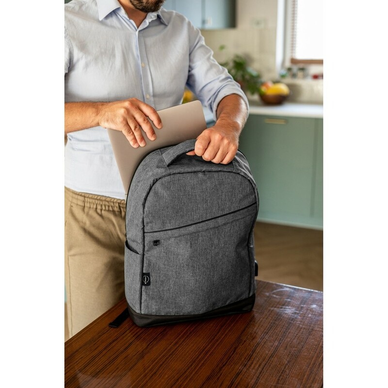 AX Rucsac pentru laptop din RPET 15,6" B'RIGHT | Henry 4 AX Rucsac pentru laptop din RPET 15,6" B'RIGHT | Henry - imagine 4