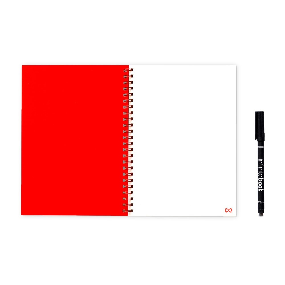HI INFINITEBOOK PLAIN A5. "Infinitebook" cu copertă flexibilă și 15 pagini simple de tip tablă albă 7 HI INFINITEBOOK PLAIN A5. "Infinitebook" cu copertă flexibilă și 15 pagini simple de tip tablă albă - imagine 7