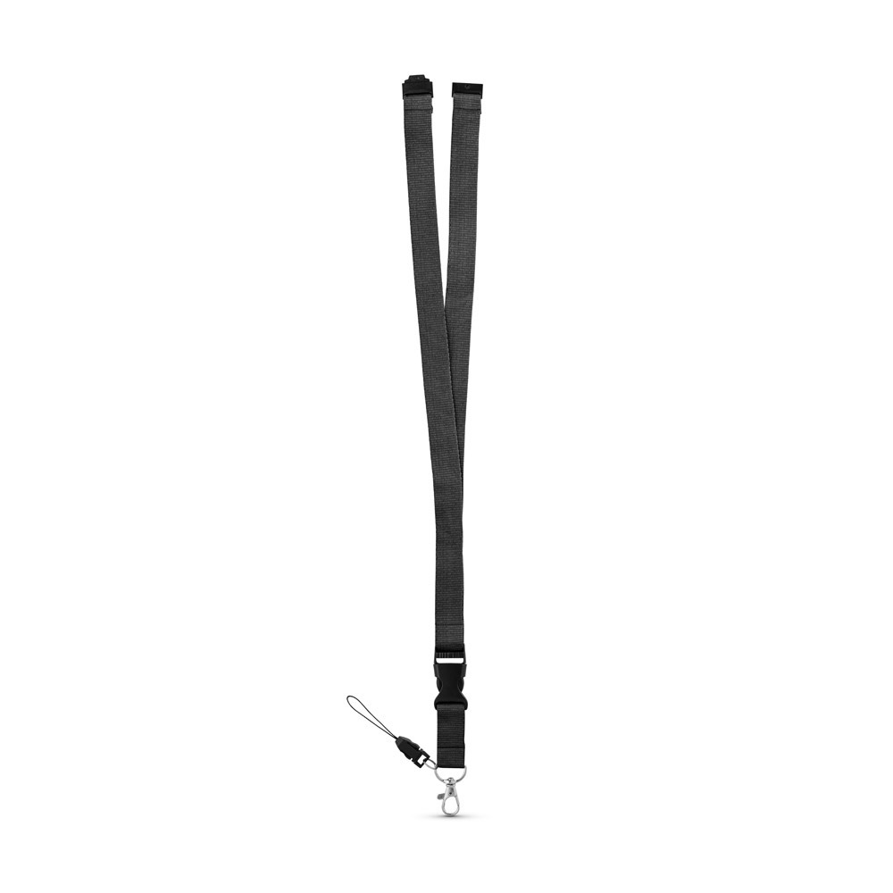 MURRAY. Lanyard din poliester cu carabina metalică 10 MURRAY. Lanyard din poliester cu carabina metalică - imagine 10