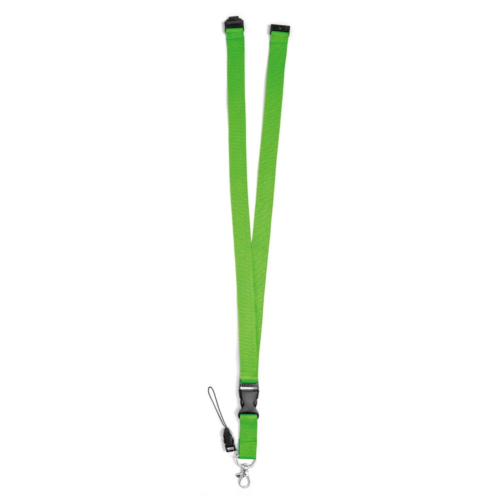 MURRAY. Lanyard din poliester cu carabina metalică 16 MURRAY. Lanyard din poliester cu carabina metalică - imagine 16