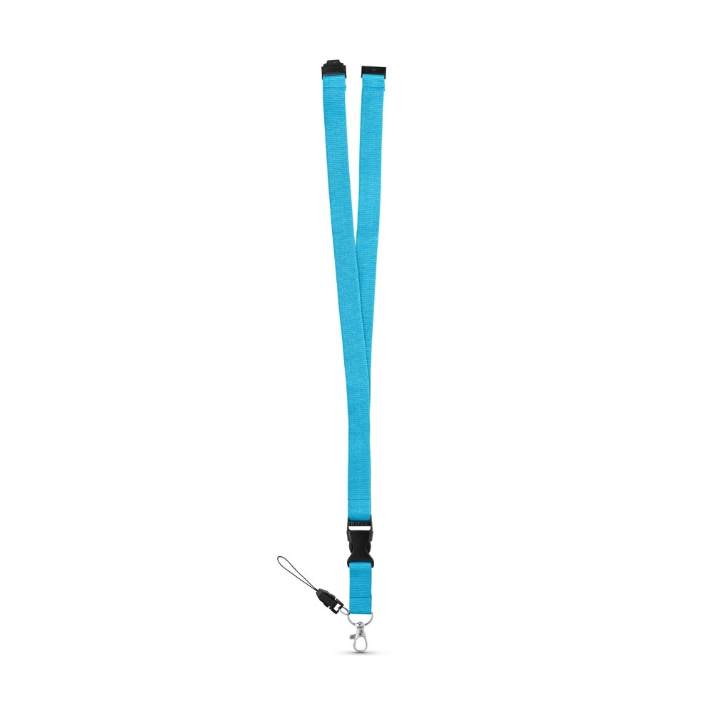 MURRAY. Lanyard din poliester cu carabina metalică 17 MURRAY. Lanyard din poliester cu carabina metalică - imagine 17