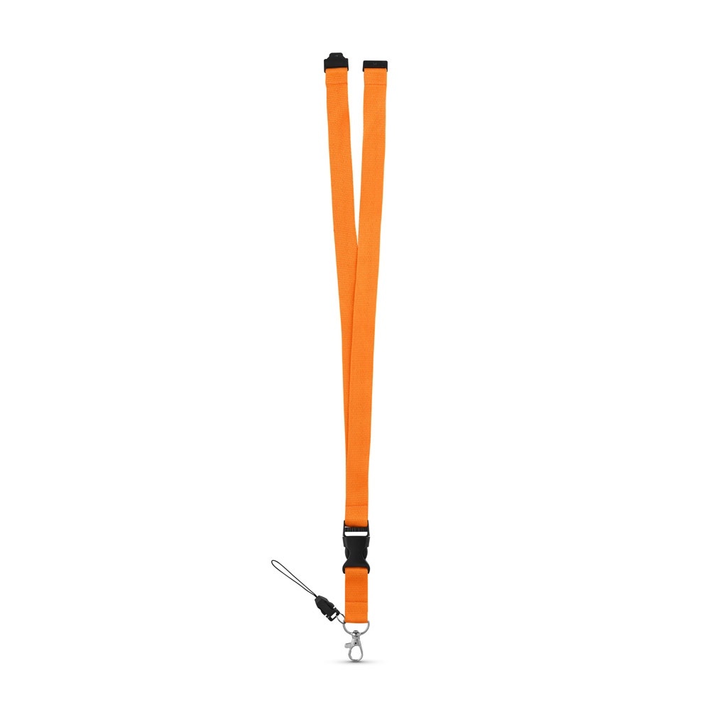 MURRAY. Lanyard din poliester cu carabina metalică 18 MURRAY. Lanyard din poliester cu carabina metalică - imagine 18