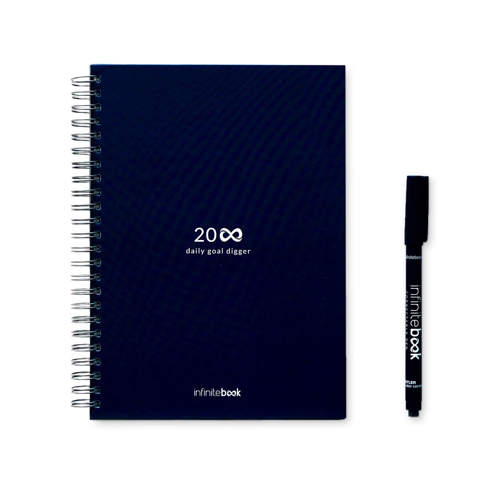 HI STARTER KIT INFINITE PLANNER A5. Setul include un "Jurnal infinit", kit de curățare, marker și suport pentru marker 3 HI STARTER KIT INFINITE PLANNER A5. Setul include un "Jurnal infinit", kit de curățare, marker și suport pentru marker - imagine 3