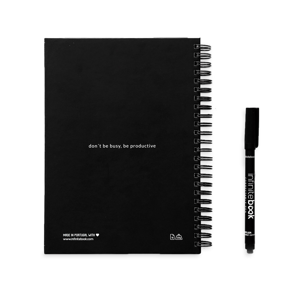 HI STARTER KIT INFINITE PLANNER A5. Setul include un "Jurnal infinit", kit de curățare, marker și suport pentru marker 5 HI STARTER KIT INFINITE PLANNER A5. Setul include un "Jurnal infinit", kit de curățare, marker și suport pentru marker - imagine 5