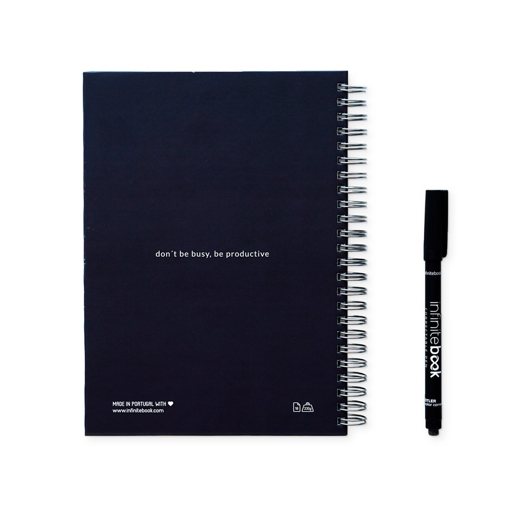 HI STARTER KIT INFINITE PLANNER A5. Setul include un "Jurnal infinit", kit de curățare, marker și suport pentru marker 7 HI STARTER KIT INFINITE PLANNER A5. Setul include un "Jurnal infinit", kit de curățare, marker și suport pentru marker - imagine 7