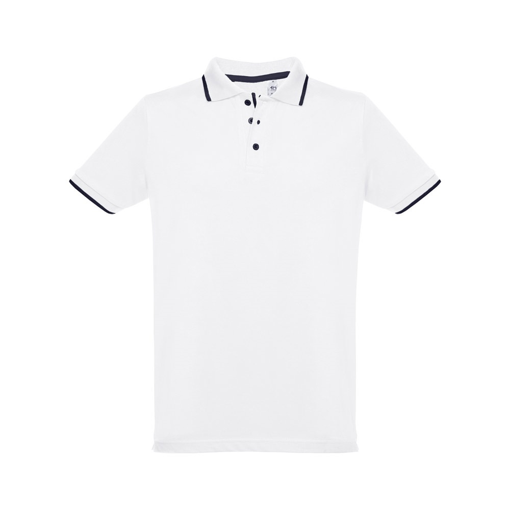 ROME WH. Tricou polo slim fit bărbați 3 ROME WH. Tricou polo slim fit bărbați - imagine 3