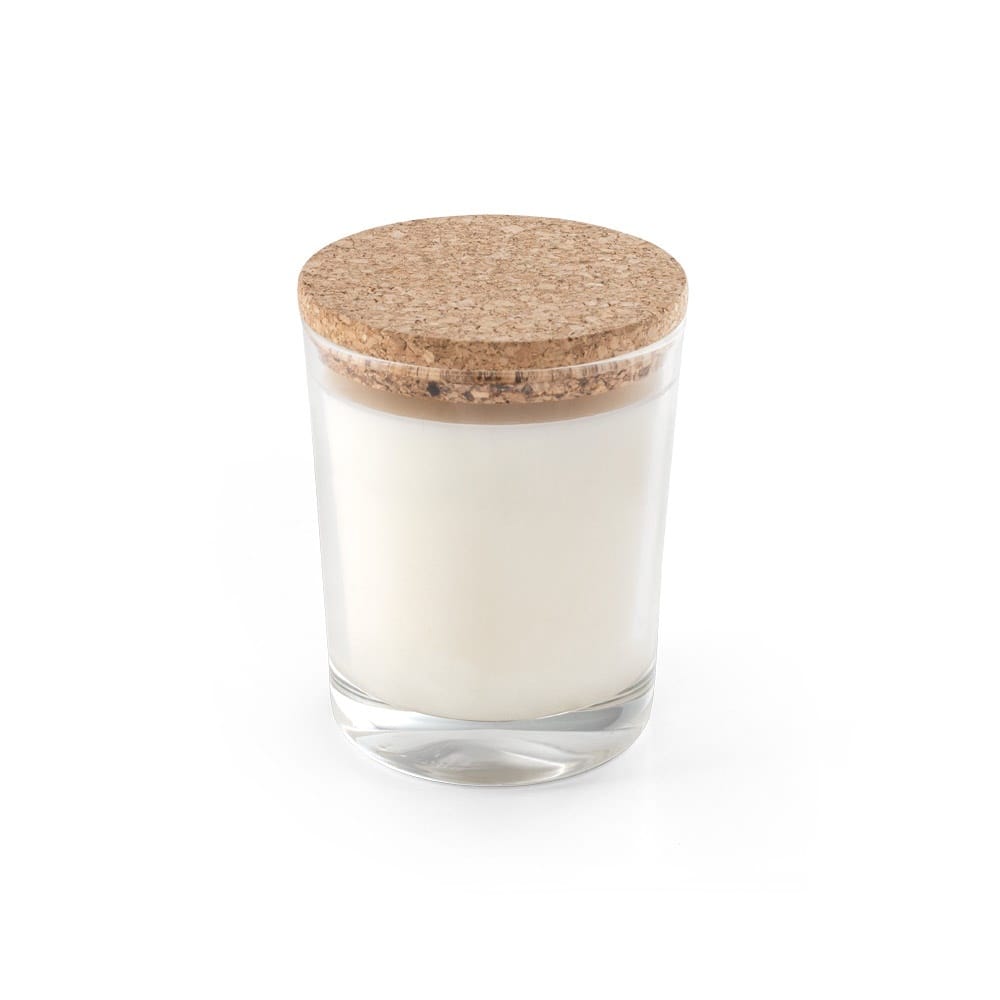 HI ZEN 180. Lumânare aromatică într-un pahar de sticlă cu capac de plută 180 g 2 HI ZEN 180. Lumânare aromatică într-un pahar de sticlă cu capac de plută 180 g - imagine 2