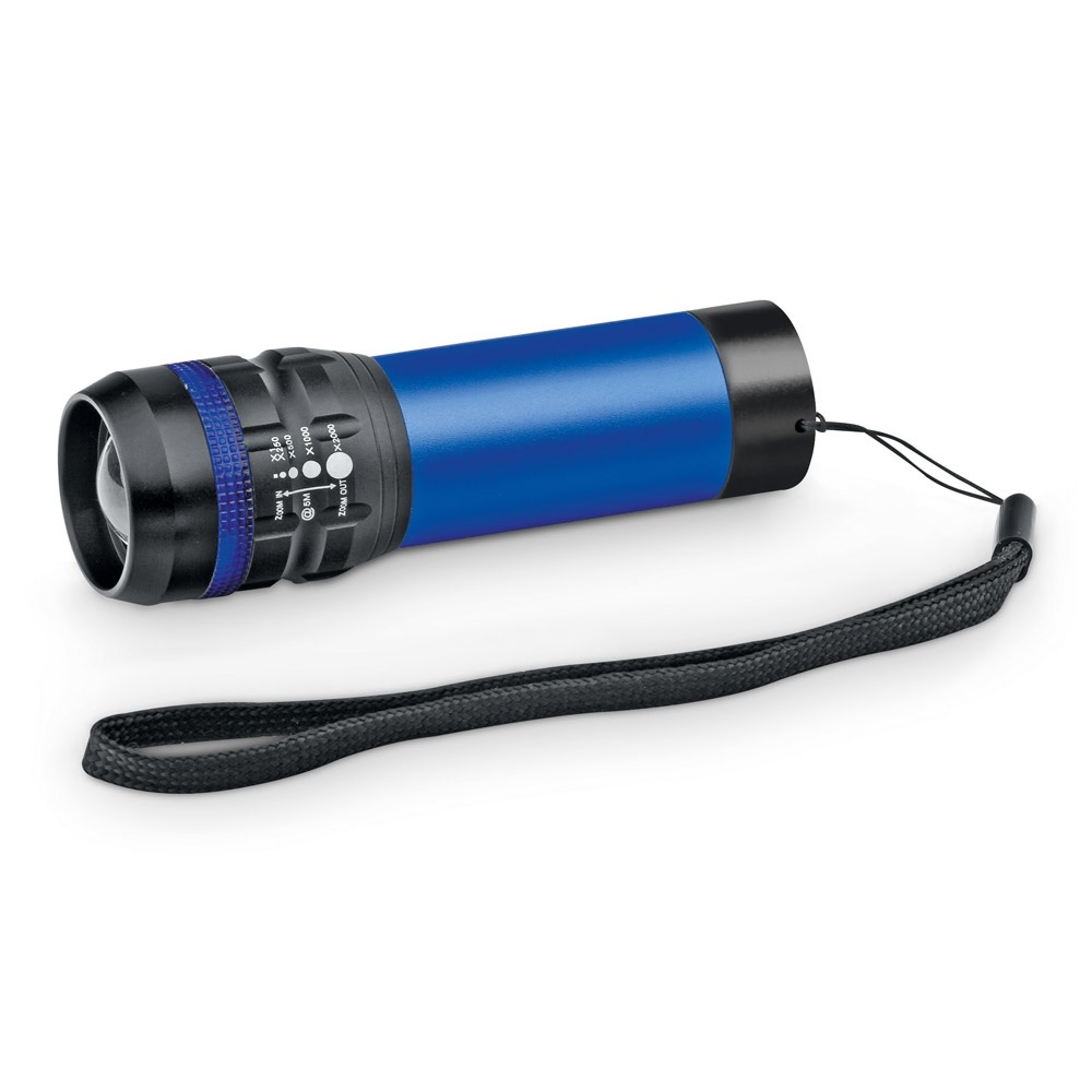 ZOOMIN. Lanternă din aluminiu cu funcție de zoom cu 3 moduri de lumină 3 ZOOMIN. Lanternă din aluminiu cu funcție de zoom cu 3 moduri de lumină - imagine 3