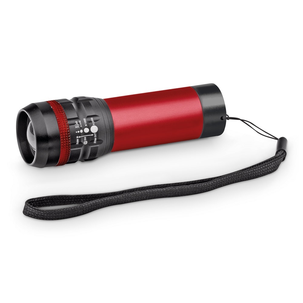 ZOOMIN. Lanternă din aluminiu cu funcție de zoom cu 3 moduri de lumină 4 ZOOMIN. Lanternă din aluminiu cu funcție de zoom cu 3 moduri de lumină - imagine 4