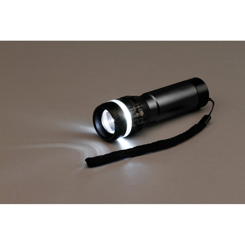 ZOOMIN. Lanternă din aluminiu cu funcție de zoom cu 3 moduri de lumină 5 ZOOMIN. Lanternă din aluminiu cu funcție de zoom cu 3 moduri de lumină - imagine 5