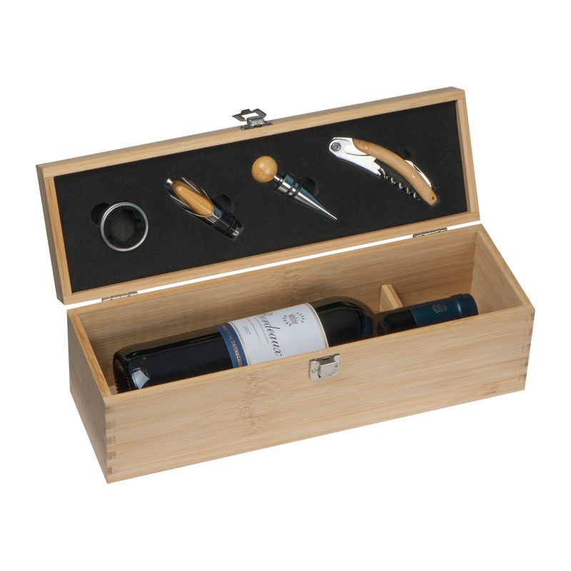MC Cutie de vin din bambus 3 MC Cutie de vin din bambus - imagine 3
