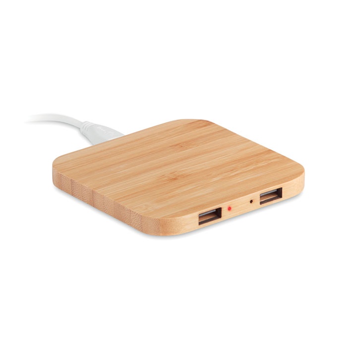MO CUADRO - Încărcător wireless din bambus 2 MO CUADRO - Încărcător wireless din bambus - imagine 2
