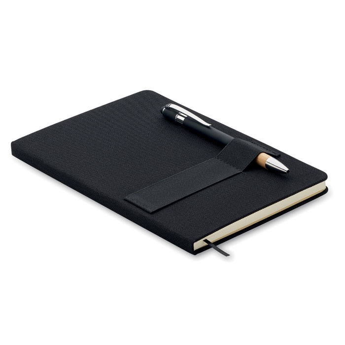 MO NOTA - Notebook A5 RPET cu pix 2 MO NOTA - Notebook A5 RPET cu pix - imagine 2
