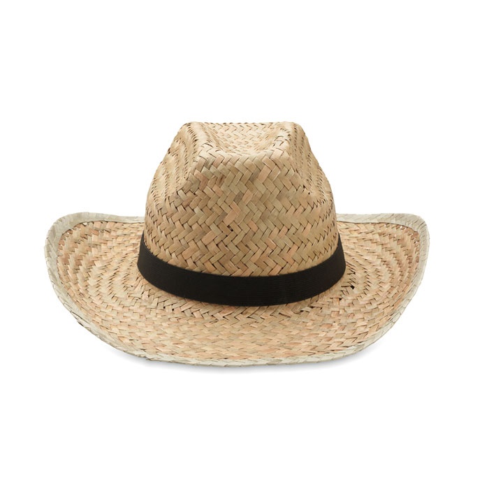 TEXAS - Pălărie cowboy, paie naturale 4 TEXAS - Pălărie cowboy, paie naturale - imagine 4