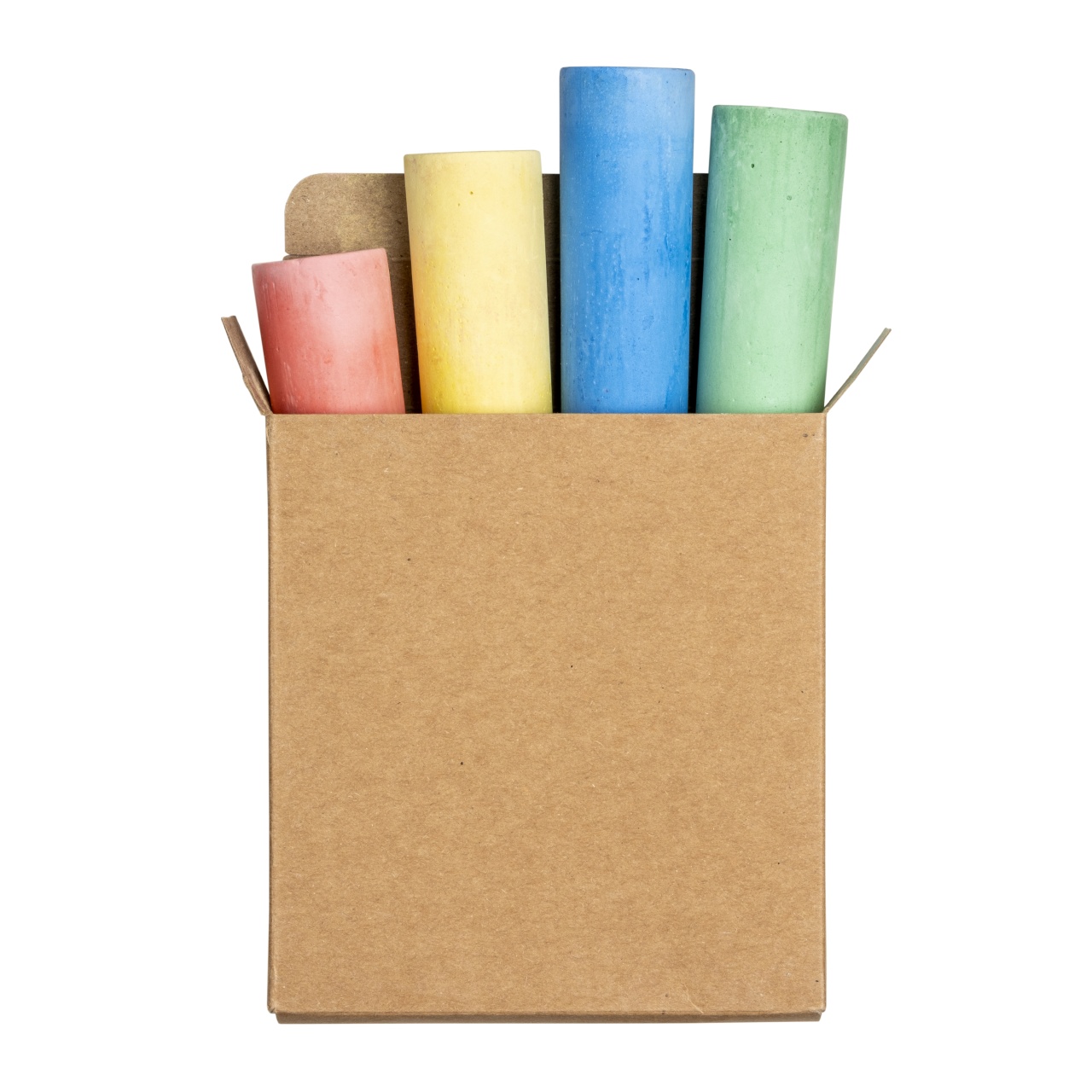Set de 4 crete colorate cu secțiune rotundă în cutie de cartON 1 Set de 4 crete colorate cu secțiune rotundă în cutie de cartON