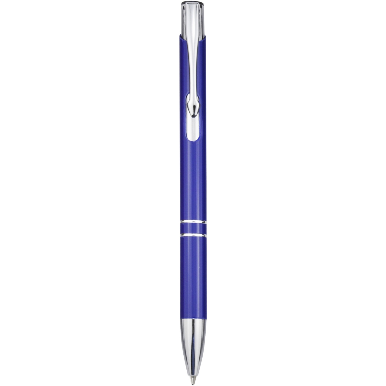 Pix Moneta cu clic din aluminiu (cerneală neagră) 4 Pix Moneta cu clic din aluminiu (cerneală neagră) - imagine 4
