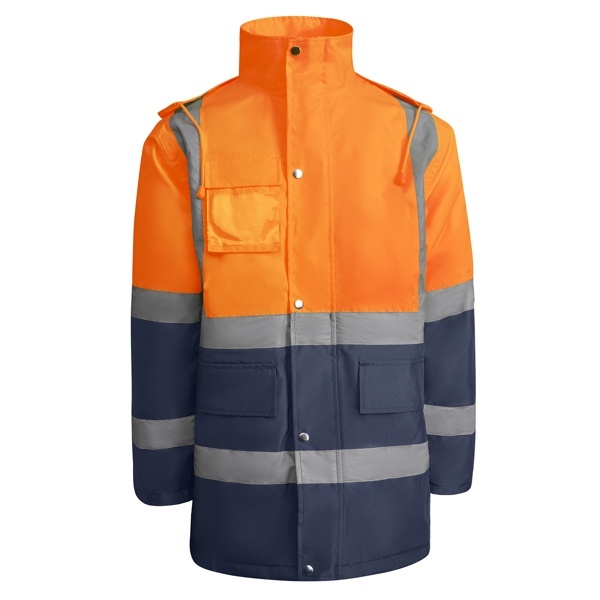 PARKA CU VIZIBILITATE RIDICATĂ MERAK - Material: 100% poliester 300d laminatcăptușeală: 100% poliesterumplutură: 100% poliester395g/m² 5 PARKA CU VIZIBILITATE RIDICATĂ MERAK - Material: 100% poliester 300d laminatcăptușeală: 100% poliesterumplutură: 100% poliester395g/m² - imagine 5