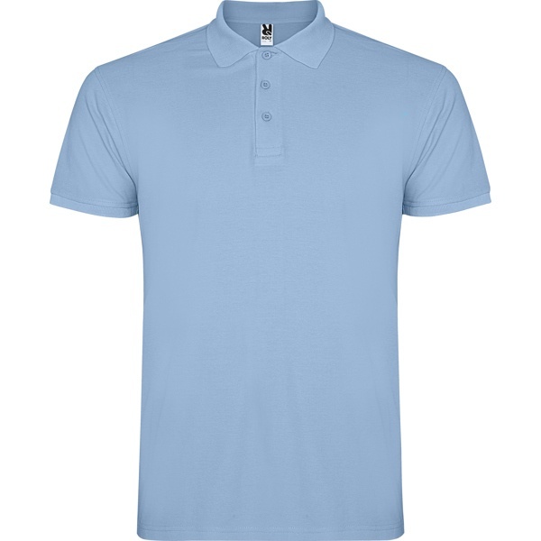 TRICOU POLO STAR - 100% bumbac, punct pique, 200 g/m².Culoarea gri melanj 58: 85% bumbac / 15% vâscoză. 6 TRICOU POLO STAR - 100% bumbac, punct pique, 200 g/m².Culoarea gri melanj 58: 85% bumbac / 15% vâscoză. - imagine 6