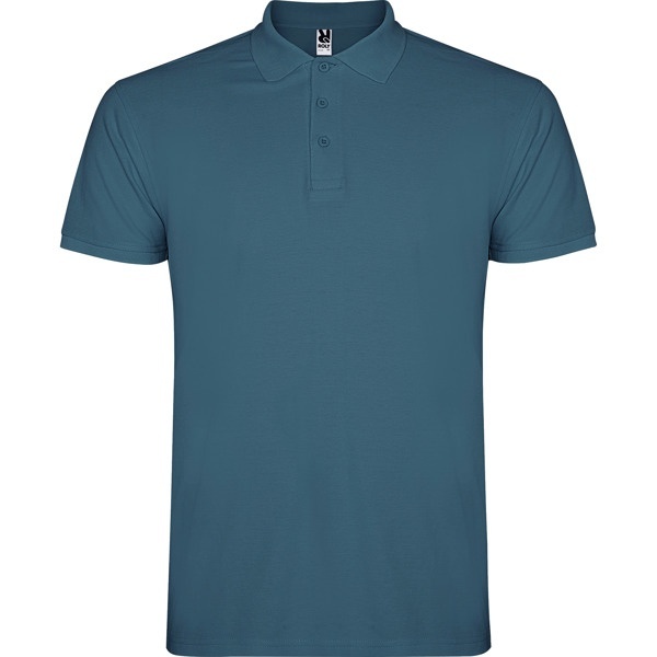 TRICOU POLO STAR - 100% bumbac, punct pique, 200 g/m².Culoarea gri melanj 58: 85% bumbac / 15% vâscoză. 13 TRICOU POLO STAR - 100% bumbac, punct pique, 200 g/m².Culoarea gri melanj 58: 85% bumbac / 15% vâscoză. - imagine 13