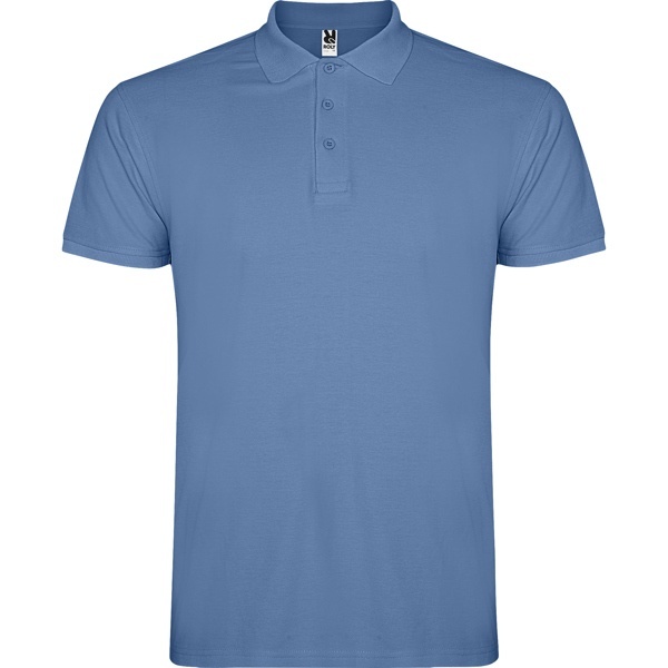 TRICOU POLO STAR - 100% bumbac, punct pique, 200 g/m².Culoarea gri melanj 58: 85% bumbac / 15% vâscoză. 16 TRICOU POLO STAR - 100% bumbac, punct pique, 200 g/m².Culoarea gri melanj 58: 85% bumbac / 15% vâscoză. - imagine 16