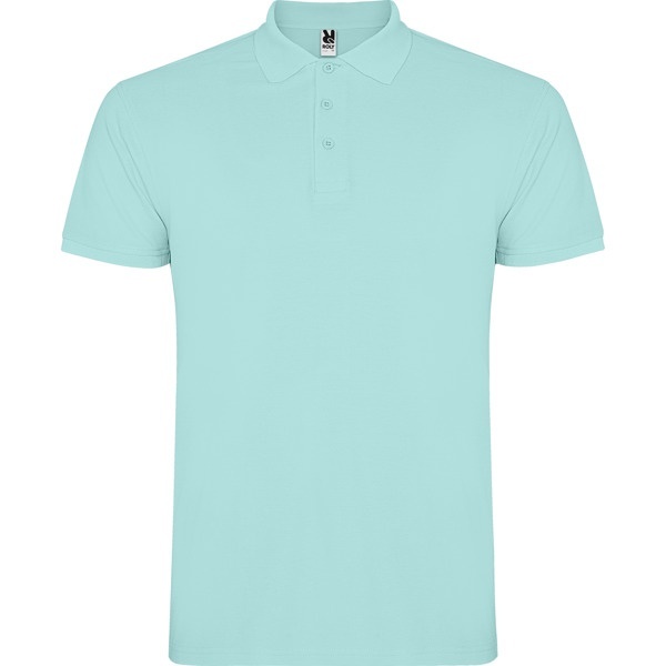 TRICOU POLO STAR - 100% bumbac, punct pique, 200 g/m².Culoarea gri melanj 58: 85% bumbac / 15% vâscoză. 34 TRICOU POLO STAR - 100% bumbac, punct pique, 200 g/m².Culoarea gri melanj 58: 85% bumbac / 15% vâscoză. - imagine 34