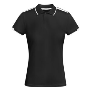 TRICOU POLO TAMIL WOMAN - 50% poliester reciclat 50% poliester antibacterian.Culoare: 140 g/m². Alb: 150 g/m².