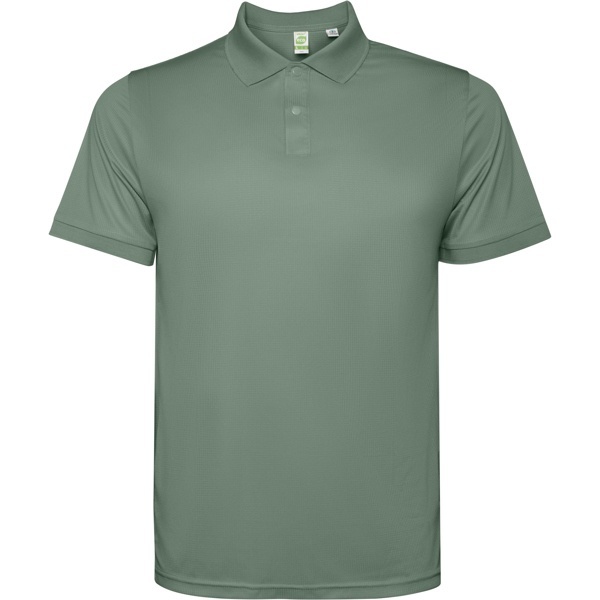 TRICOU POLO TORMO - 100% poliester reciclat, țesătură waffle interlock 125 g/m² 4 TRICOU POLO TORMO - 100% poliester reciclat, țesătură waffle interlock 125 g/m² - imagine 4