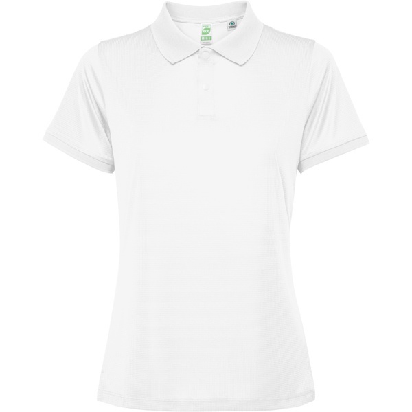 TRICOU POLO TORMO WOMAN - 100% poliester reciclat, țesătură waffle interlock 125 g/m² 2 TRICOU POLO TORMO WOMAN - 100% poliester reciclat, țesătură waffle interlock 125 g/m² - imagine 2
