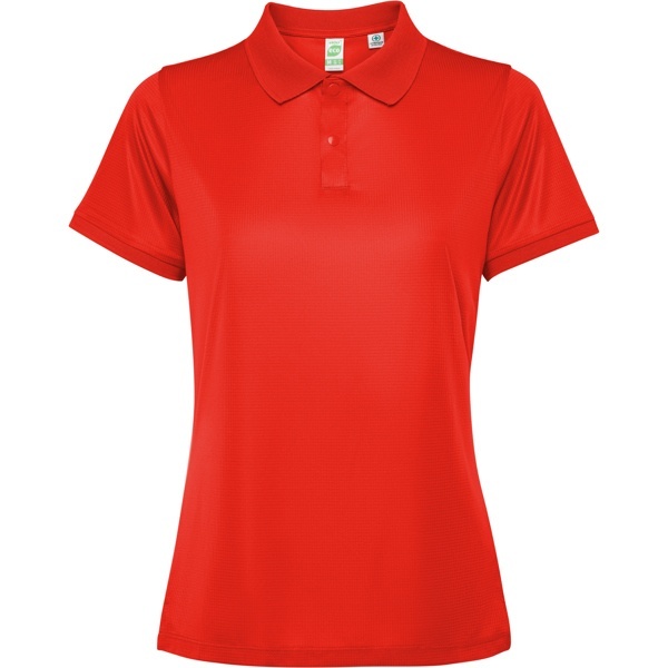 TRICOU POLO TORMO WOMAN - 100% poliester reciclat, țesătură waffle interlock 125 g/m² 8 TRICOU POLO TORMO WOMAN - 100% poliester reciclat, țesătură waffle interlock 125 g/m² - imagine 8