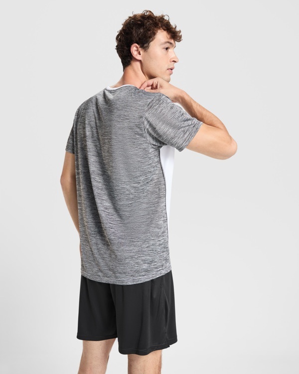 TRICOU ZOLDER - Material frontal: 100% poliester bird´s eye. Material spate: 100% poliester space dye. 135 g/m². 8 TRICOU ZOLDER - Material frontal: 100% poliester bird´s eye. Material spate: 100% poliester space dye. 135 g/m². - imagine 8