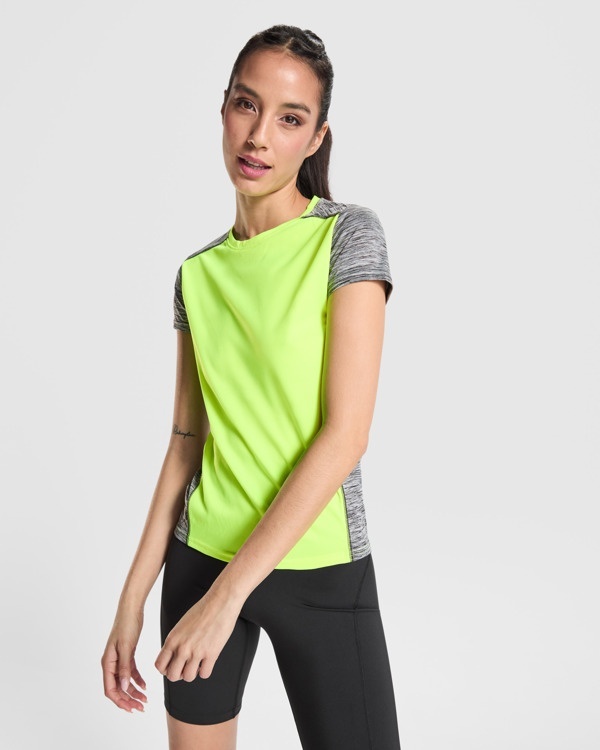 TRICOU ZOLDER WOMAN - Material frontal: 100% poliester aspect bird´s eye. Material spate: 100% poliester space dye, 135 g/m². 10 TRICOU ZOLDER WOMAN - Material frontal: 100% poliester aspect bird´s eye. Material spate: 100% poliester space dye, 135 g/m². - imagine 10