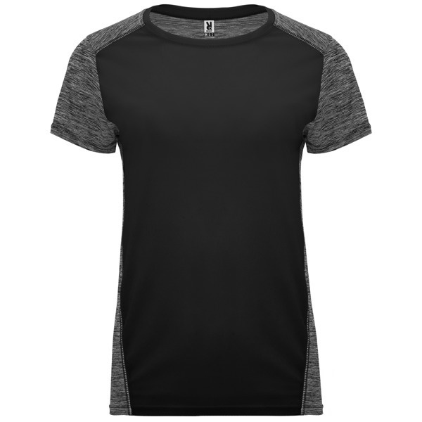 TRICOU ZOLDER WOMAN - Material frontal: 100% poliester aspect bird´s eye. Material spate: 100% poliester space dye, 135 g/m². 3 TRICOU ZOLDER WOMAN - Material frontal: 100% poliester aspect bird´s eye. Material spate: 100% poliester space dye, 135 g/m². - imagine 3