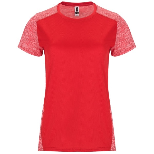 TRICOU ZOLDER WOMAN - Material frontal: 100% poliester aspect bird´s eye. Material spate: 100% poliester space dye, 135 g/m². 6 TRICOU ZOLDER WOMAN - Material frontal: 100% poliester aspect bird´s eye. Material spate: 100% poliester space dye, 135 g/m². - imagine 6