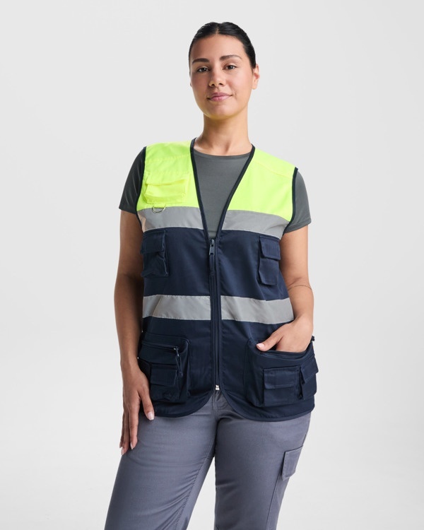 VESTĂ CU VIZIBILITATE RIDICATĂ BETA - Material principal: 65% poliester / 35% bumbac, serj de 200g/m²Material HV: 50% poliester / 50% bumbac, serj de 250 g/m² 6 VESTĂ CU VIZIBILITATE RIDICATĂ BETA - Material principal: 65% poliester / 35% bumbac, serj de 200g/m²Material HV: 50% poliester / 50% bumbac, serj de 250 g/m² - imagine 6