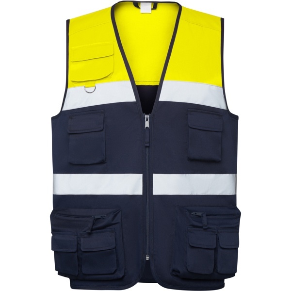 VESTĂ CU VIZIBILITATE RIDICATĂ BETA - Material principal: 65% poliester / 35% bumbac, serj de 200g/m²Material HV: 50% poliester / 50% bumbac, serj de 250 g/m² 2 VESTĂ CU VIZIBILITATE RIDICATĂ BETA - Material principal: 65% poliester / 35% bumbac, serj de 200g/m²Material HV: 50% poliester / 50% bumbac, serj de 250 g/m² - imagine 2