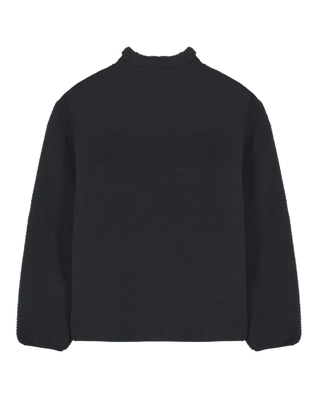 ST/ST Brooker - Jachetă unisex cu croială relaxată din sherpa 3 ST/ST Brooker - Jachetă unisex cu croială relaxată din sherpa - imagine 3