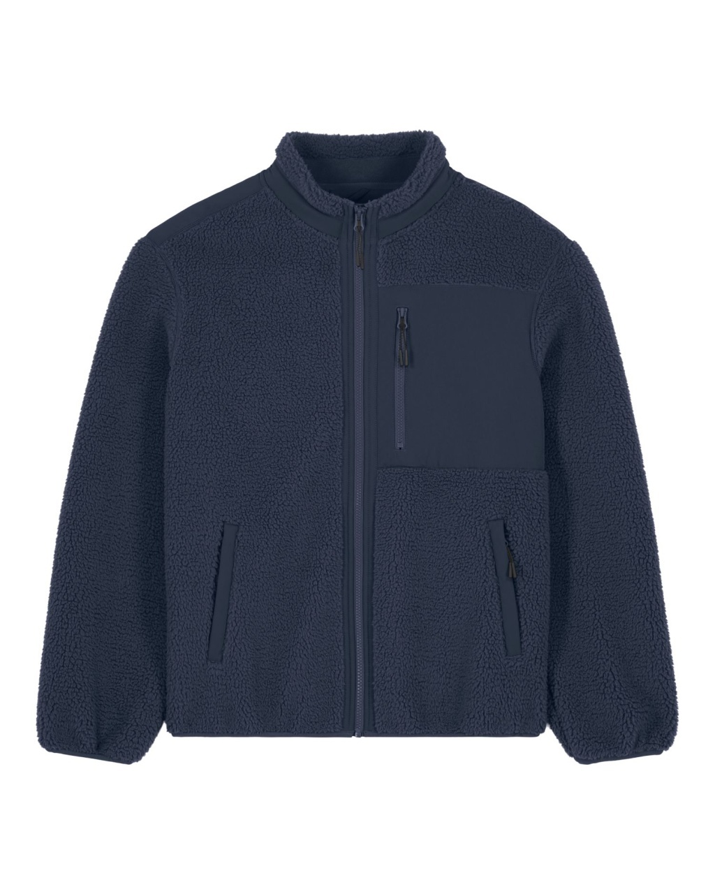 ST/ST Brooker - Jachetă unisex cu croială relaxată din sherpa 5 ST/ST Brooker - Jachetă unisex cu croială relaxată din sherpa - imagine 5