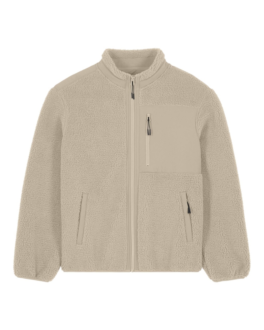 ST/ST Brooker - Jachetă unisex cu croială relaxată din sherpa 14 ST/ST Brooker - Jachetă unisex cu croială relaxată din sherpa - imagine 14