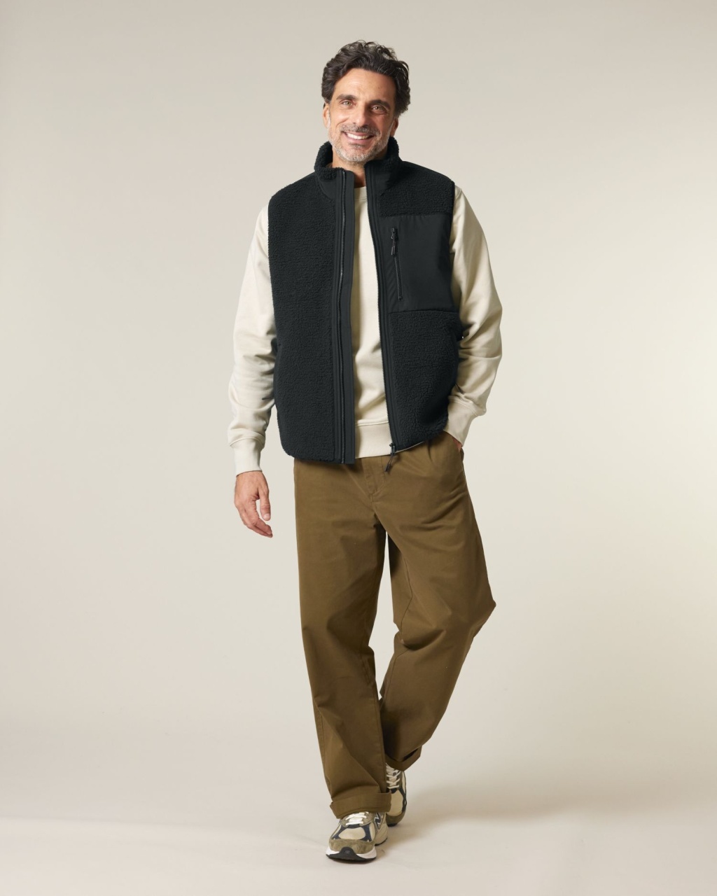 ST/ST Liner - Jacheta unisex fără mâneci din sherpa 4 ST/ST Liner - Jacheta unisex fără mâneci din sherpa - imagine 4
