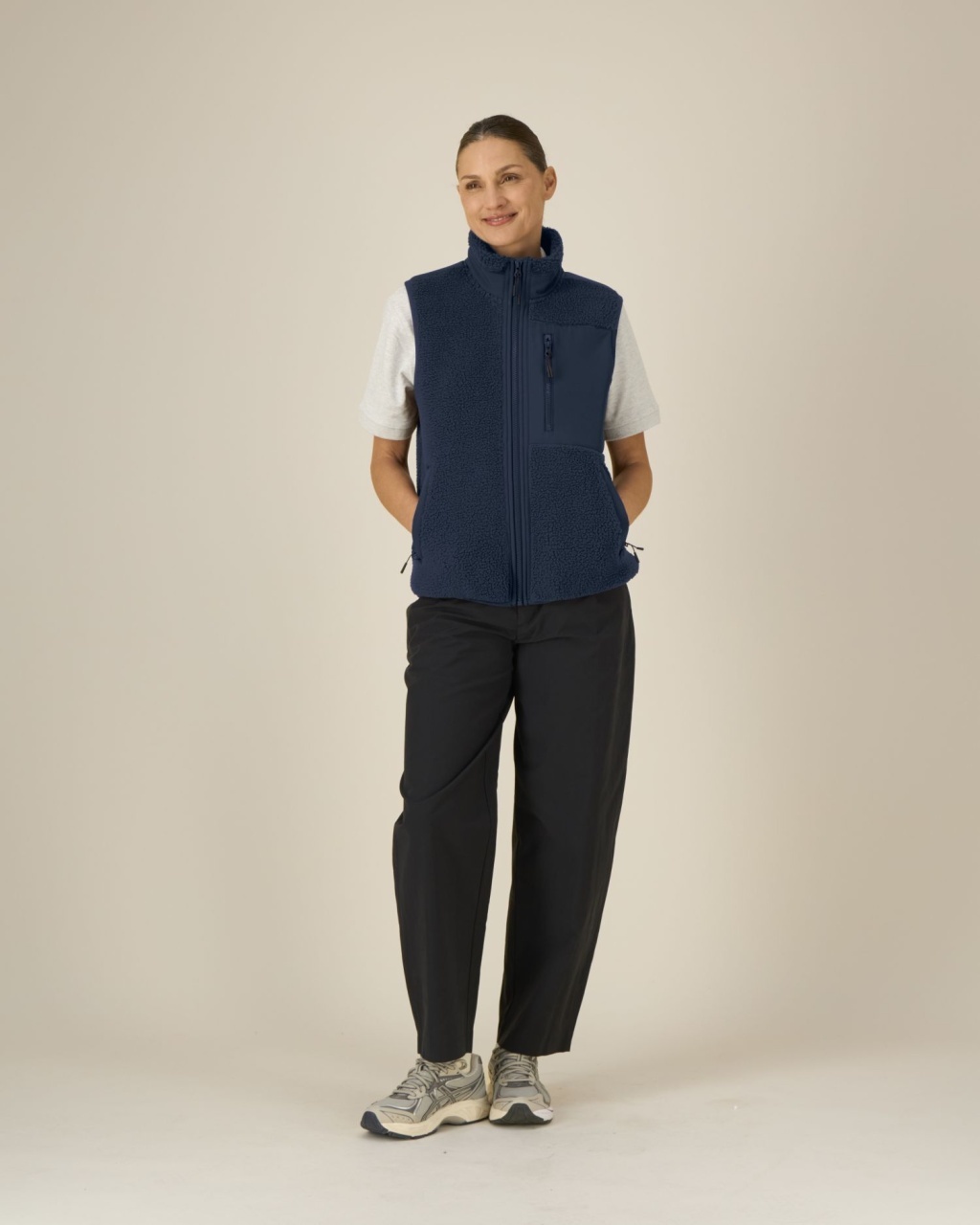 ST/ST Liner - Jacheta unisex fără mâneci din sherpa 6 ST/ST Liner - Jacheta unisex fără mâneci din sherpa - imagine 6
