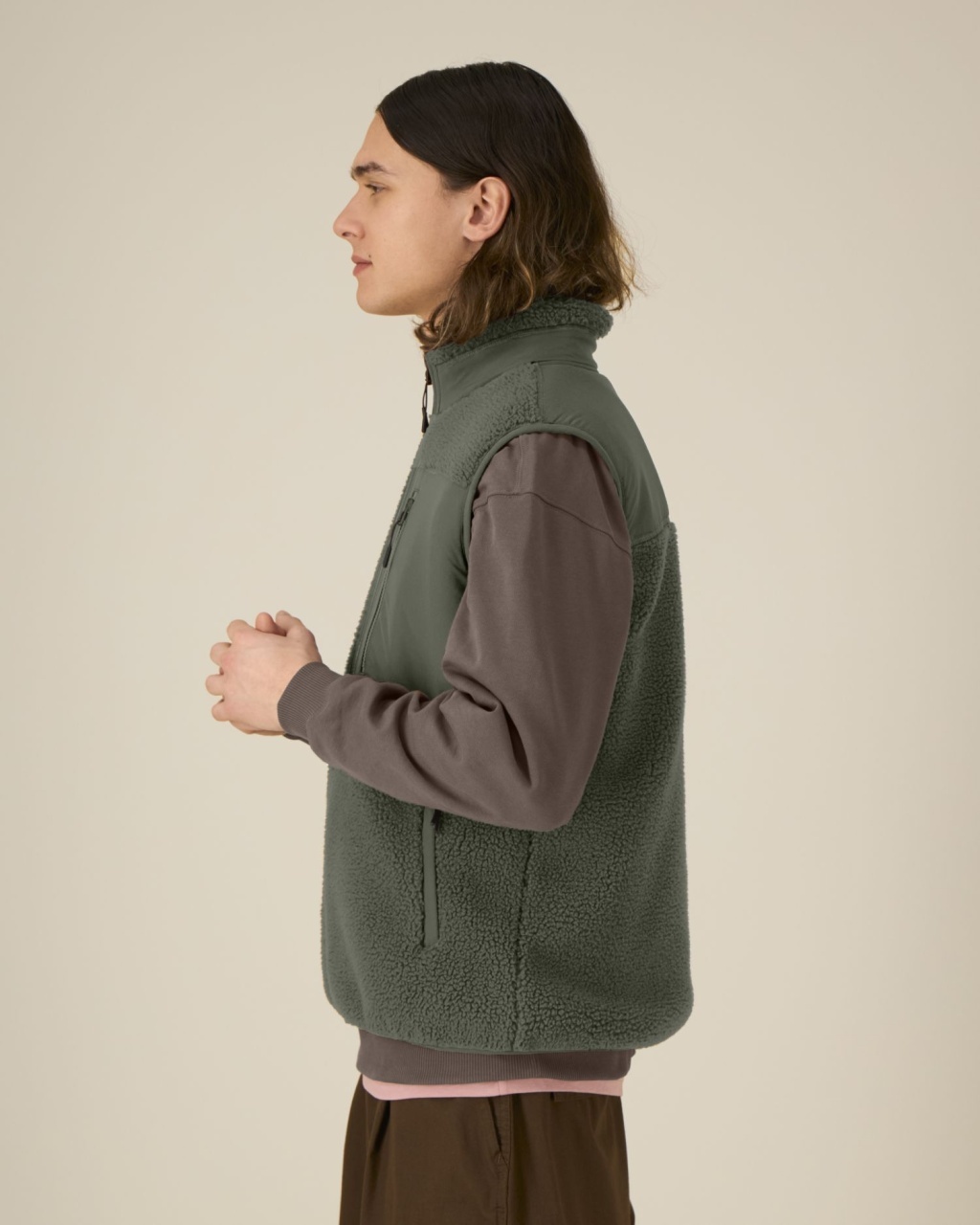 ST/ST Liner - Jacheta unisex fără mâneci din sherpa 12 ST/ST Liner - Jacheta unisex fără mâneci din sherpa - imagine 12