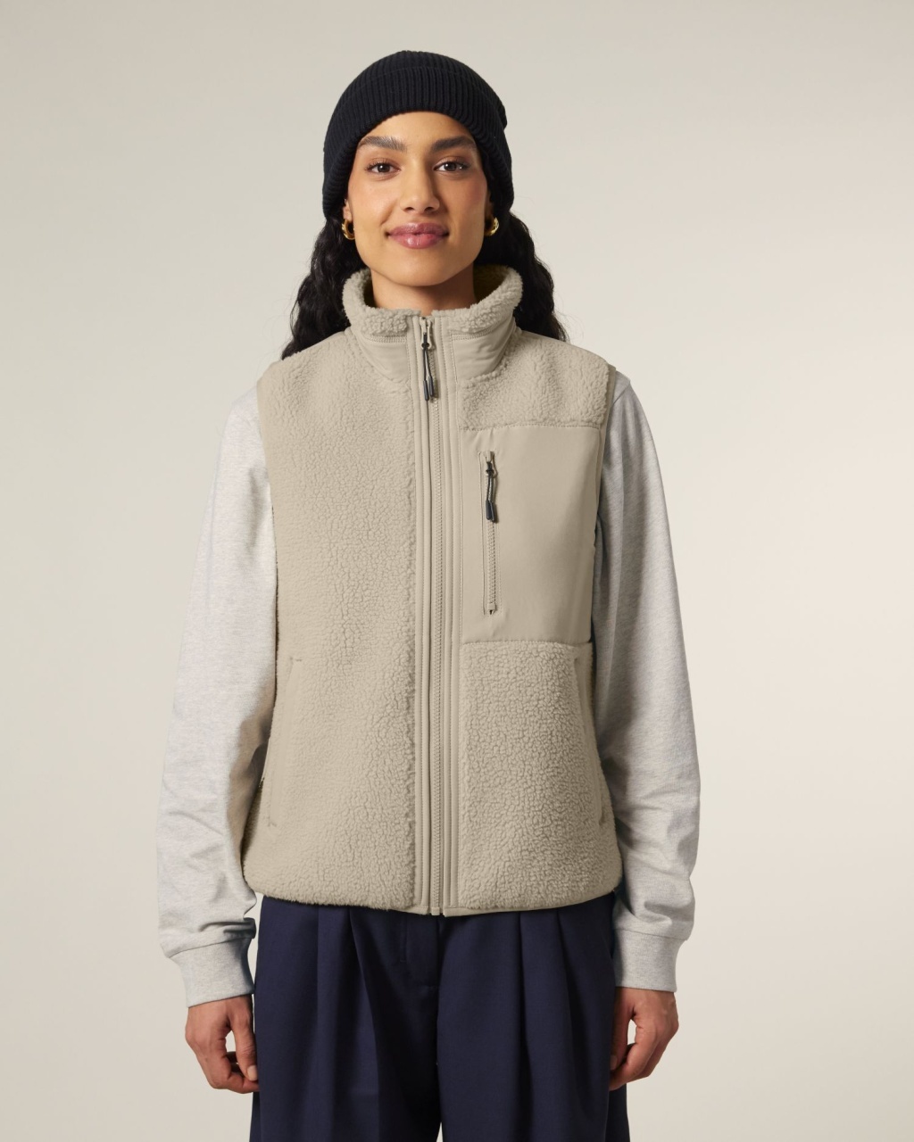 ST/ST Liner - Jacheta unisex fără mâneci din sherpa 15 ST/ST Liner - Jacheta unisex fără mâneci din sherpa - imagine 15