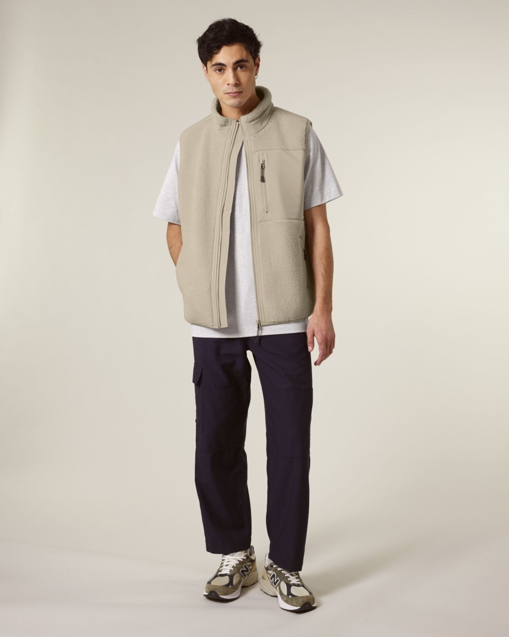 ST/ST Liner - Jacheta unisex fără mâneci din sherpa 16 ST/ST Liner - Jacheta unisex fără mâneci din sherpa - imagine 16