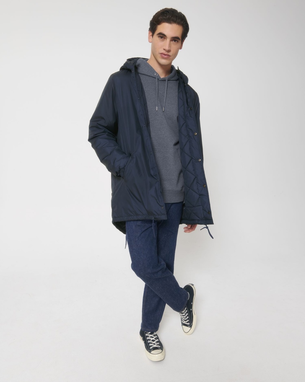ST/ST Padded Parker - Jacheta parka unisex căptușită 4 ST/ST Padded Parker - Jacheta parka unisex căptușită - imagine 4