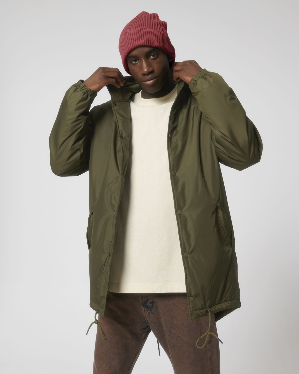 ST/ST Padded Parker - Jacheta parka unisex căptușită 8 ST/ST Padded Parker - Jacheta parka unisex căptușită - imagine 8