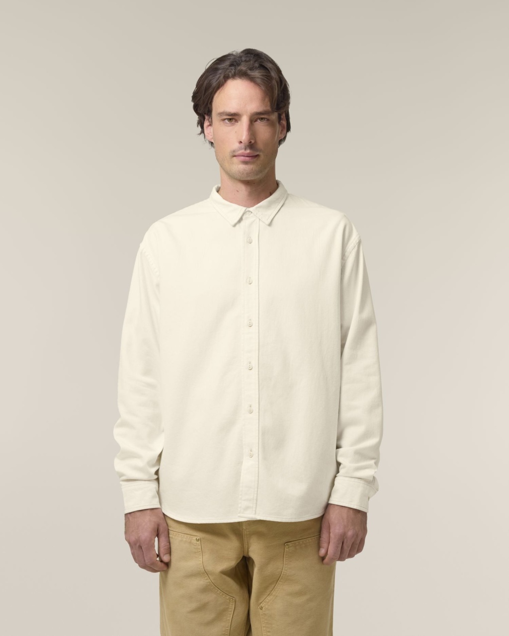 ST/ST Worker Shirt - Cămașa unisex lejeră 6 ST/ST Worker Shirt - Cămașa unisex lejeră - imagine 6