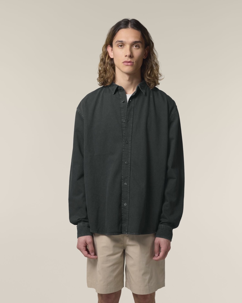 ST/ST Worker Shirt - Cămașa unisex lejeră 13 ST/ST Worker Shirt - Cămașa unisex lejeră - imagine 13