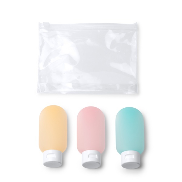 Travel Set Logan White 3 Travel Set Logan White - imagine 3
